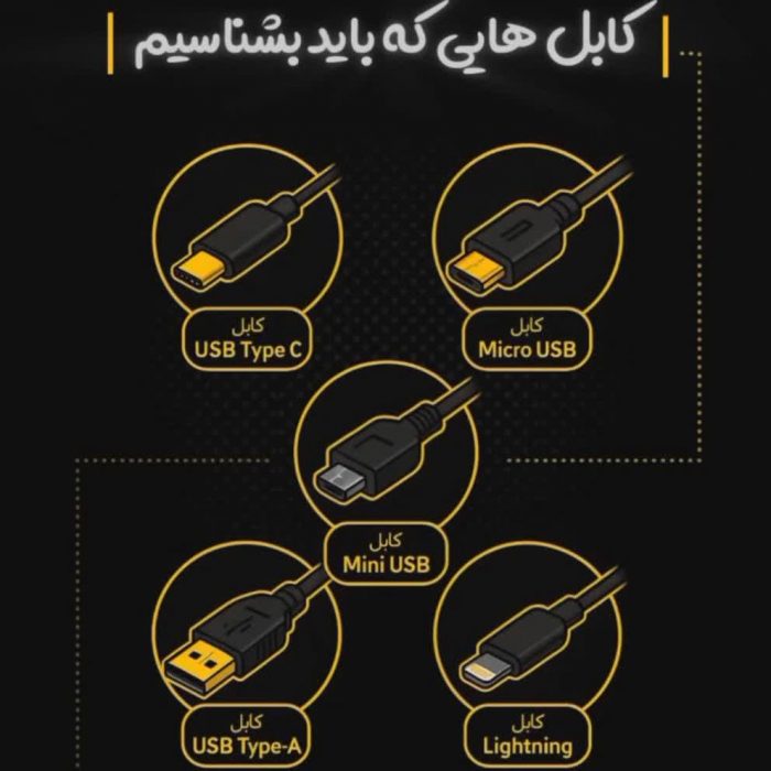 کابل هایی که باید بشناسیم